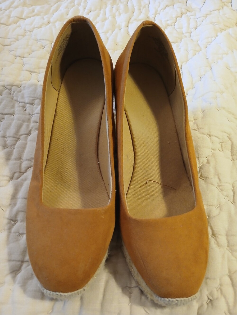 Like New Espadrille Wedges